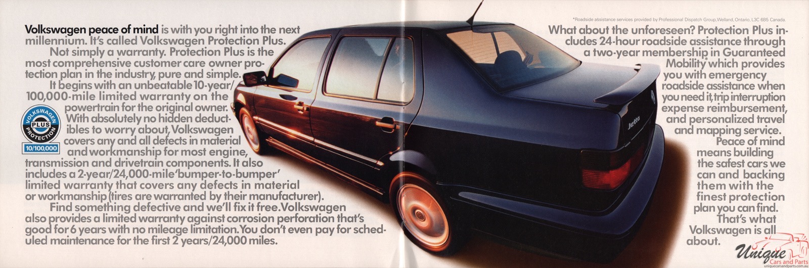 1995 VW Lineup Brochure Page 7